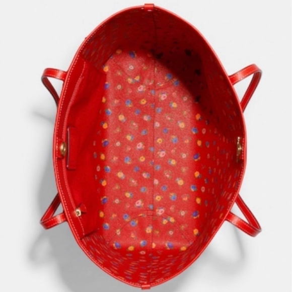 NWT COACH 2 SET Designer Signature Shoulder Bag Tote Purse Handbag + Wallet NWT - Picture 8 of 15